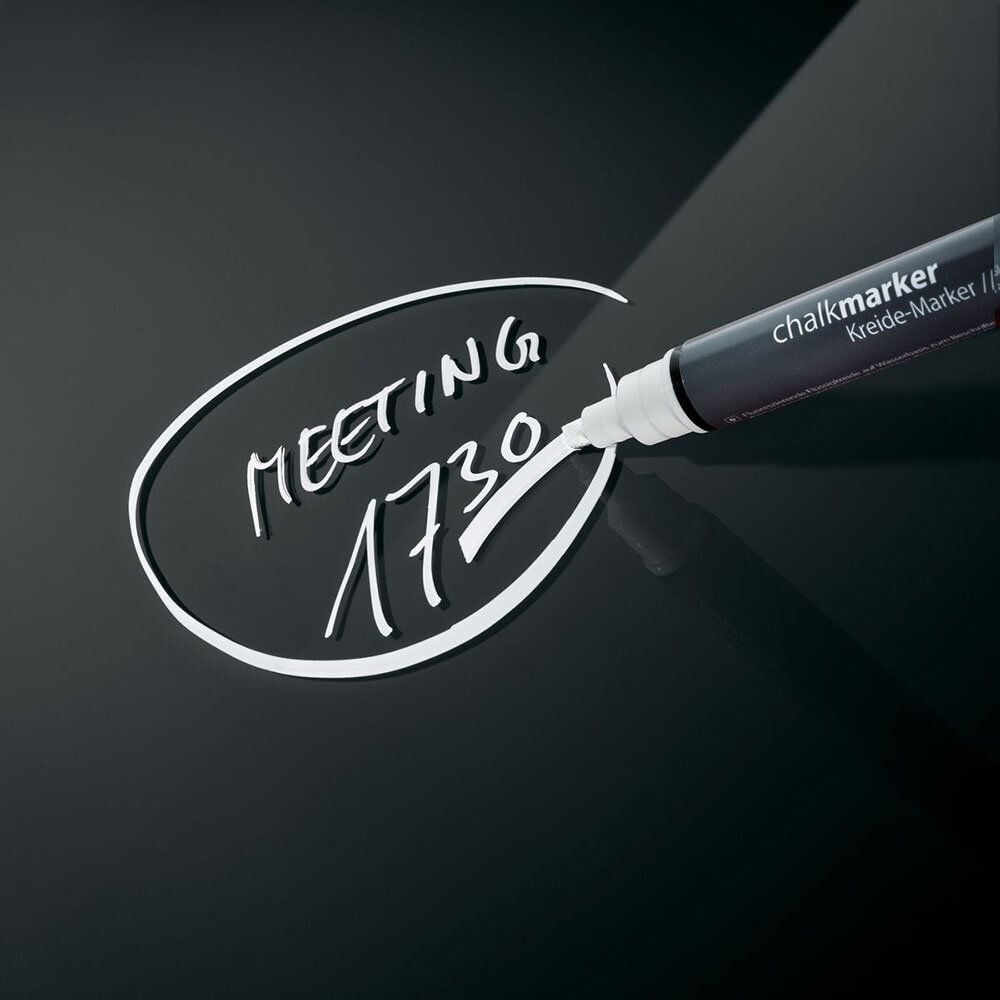 Glasboard Sigel artverum GL120/GL121, 40x60cm, magnetisch, Wandaufhängung im Hoch-
oder Querformat, inkl. 2 Magnetwürfel, schwarz