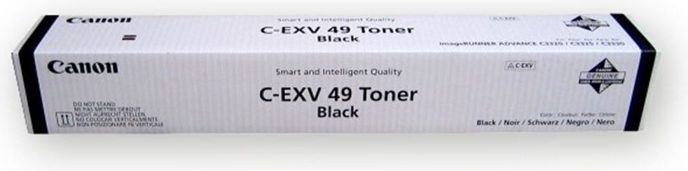 Canon Lasertoner CEXV 49BK, schwarz, (8524B002), 36.000 Seiten