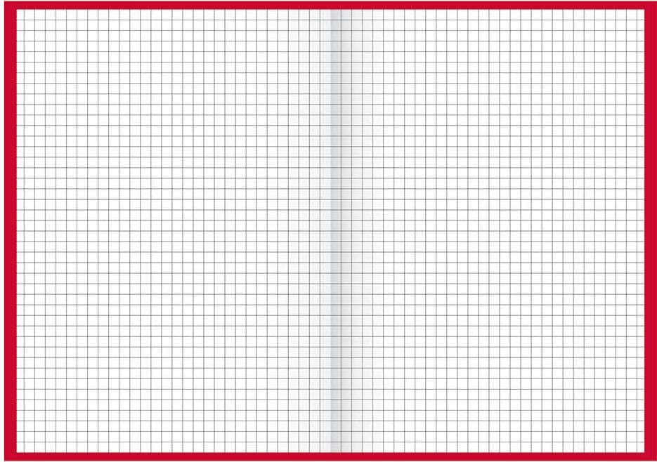 Notizbuch K+E A5 86-15252, 96 Blatt, kariert