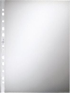 Prospekthüllen a-series DIN A4 AS0762, oben offen, genarbt, PP-Folie 120my, Pack
100 Stück