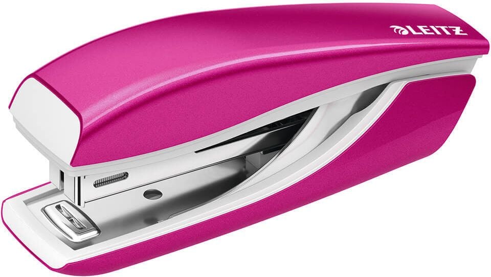 Heftgerät Leitz New NeXXt WOW 5528, bis 10 Blatt, Einlegetiefe: 50mm, für Nr. 10
Klammern, WOW-Farben, pink
