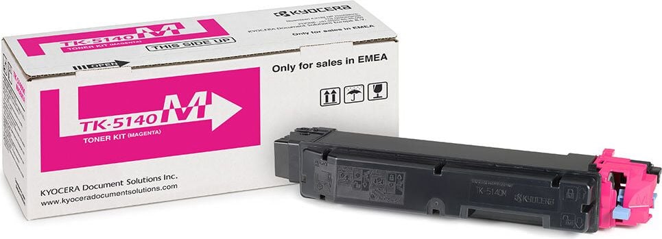 Kyocera Lasertoner TK-5140M, magenta, 5.000 Seiten