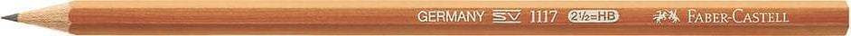 Bleistifte Faber-Castell 1117, lasiert, 6-eckig, Pack 12 Stück!!, HB