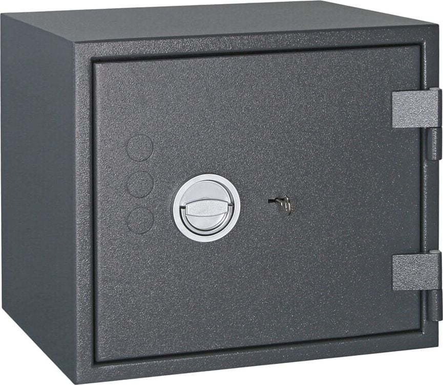 Brandschutzschrank Format Paper Star Light 4 1-türig, 51,5x40,8x30,4cm, 96kg, Sicherheitsstufe S2,
Feuersicherheit LFS 30 P, Volumen 66 Liter, graphit