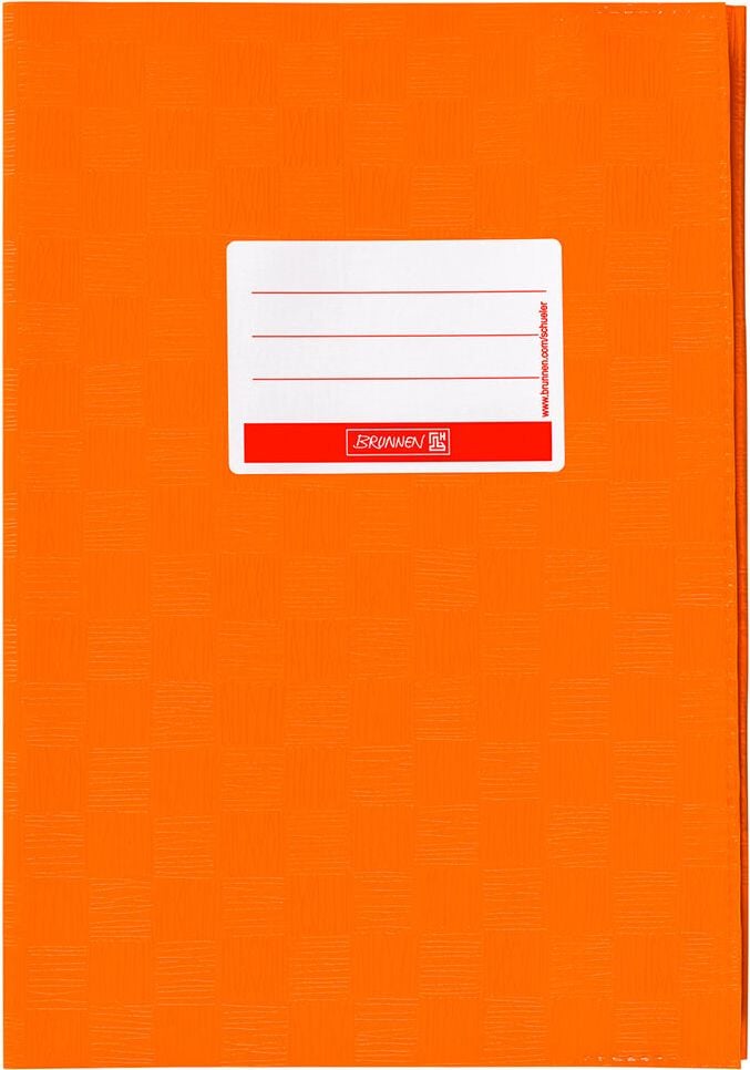Heftschoner Brunnen 10-40524, für A4 hoch, farbig, Beschriftungsschild, orange