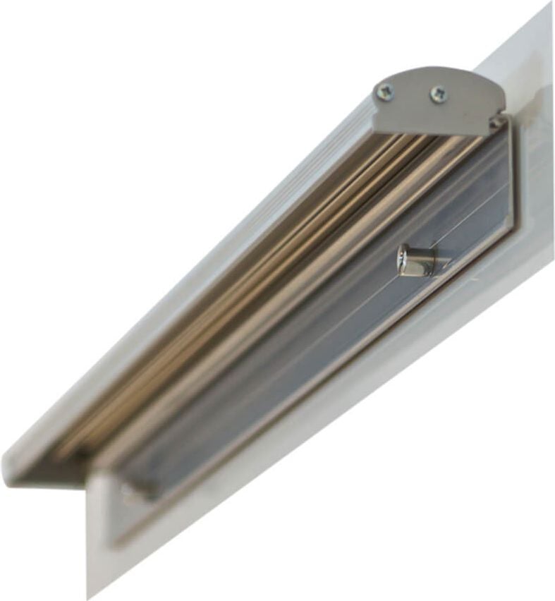 Flipchartblockhalter Franken FDKMAG, magnetisch, 5,5x70cm, silber
