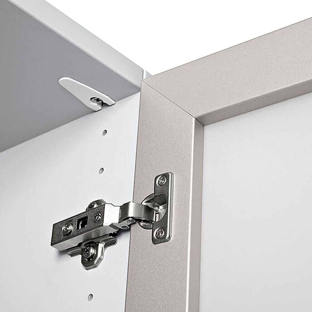 Aktenschrank Hammerbacher Solid 7100, 80x200,4x42cm (BxHxT), 2 Flügeltüren,
Relinggriff, grau