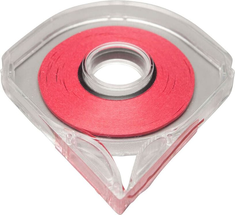 Aufteilungsband Ultradex Selbstklebebänder 8650, für Plantafeln, 1,5mm x 12m, selbstklebend,
im Abroller, rot