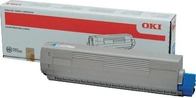 OKI Lasertoner 44844507, cyan, 10.000 Seiten