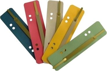Heftstreifen Corona, 34x150mm, RC-Karton, Metalldeckleiste, Pack
25 Stück, grau