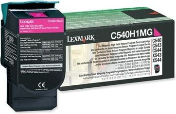 Lexmark Lasertoner C540H1MG, magenta, 2.000 Seiten