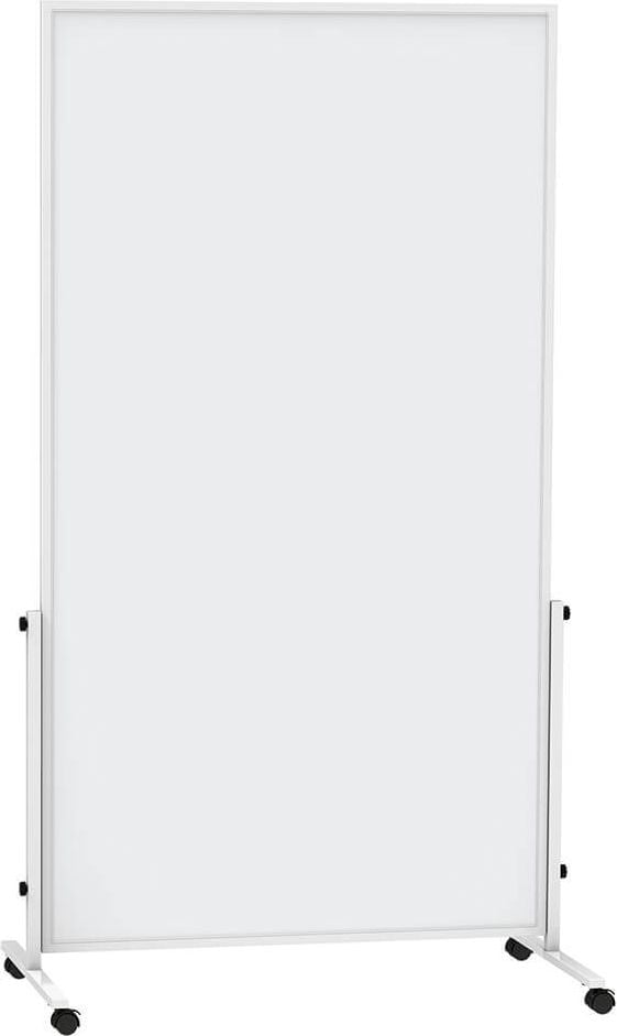Whiteboard mobil MAULsolid easy2move 64554-84, 180x100cm, kunststoffbeschichtet, magnet-
haftend, trocken abwischbar, Stativtafel