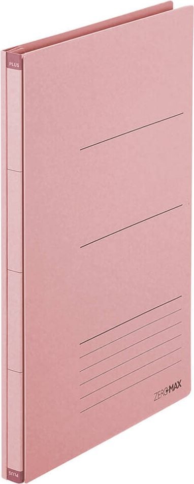 Ordner A4 Plus Japan Zero Max, variabler Rücken 120504236, A4, variabler Rücken (18-118mm), bis zu 800 Blatt (80g/m²), rosa, rosa