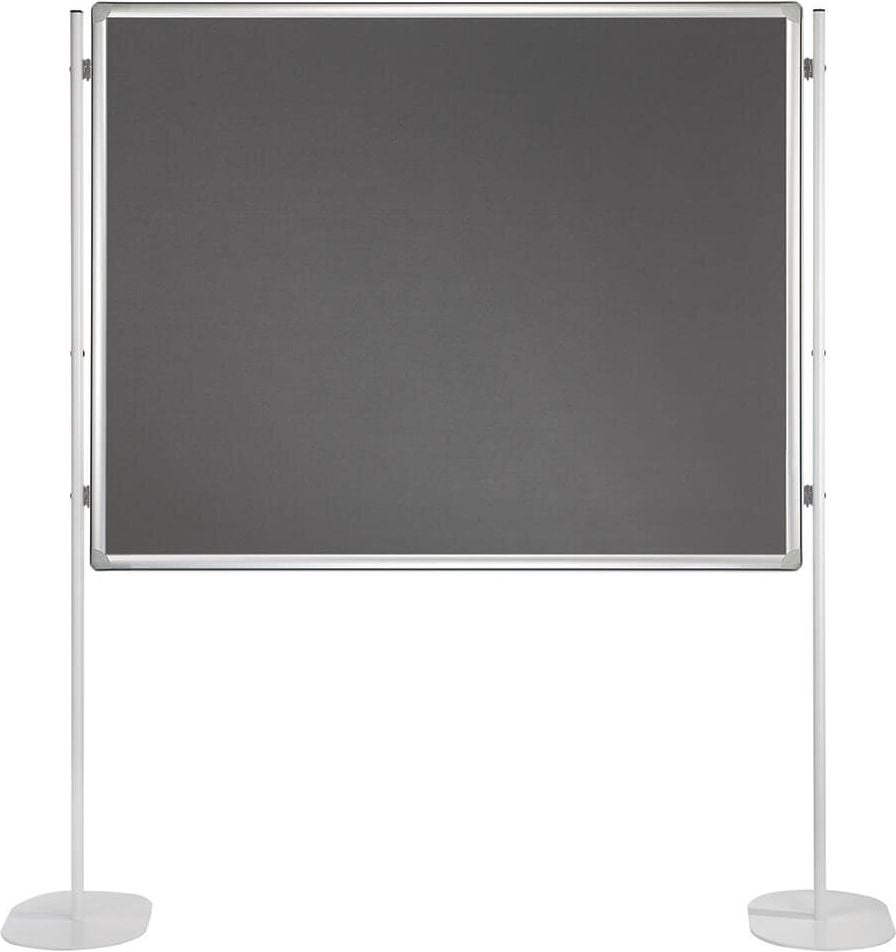 Stellwand Franken PRO PTD8305, 180x120cm, Filztafel, grau