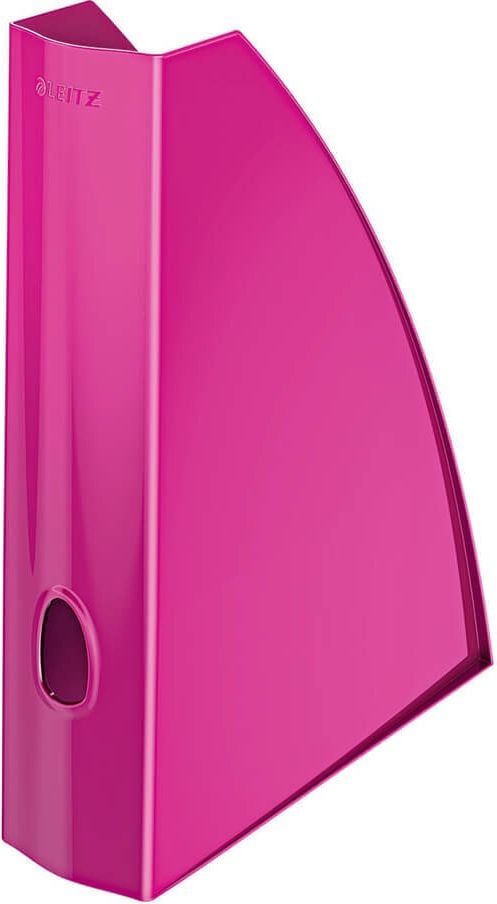Stehsammler Leitz WOW 5277, A4 hoch, 75mm Rückenbreite, Polystyrol (PS),
WOW-Farben, pink