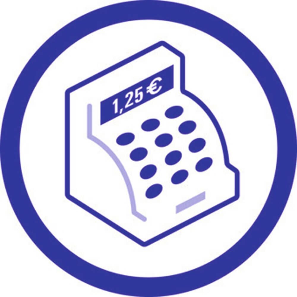 Kassenabrechnung Zweckform 427, DIN A4 hoch, MwSt-Spalte, Block 2x50 Blatt
