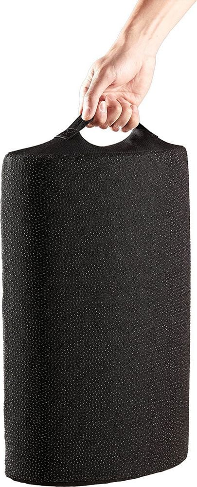 Fußstütze Fellowes Breyta FootRest 100119851, winkelverstellbar, Schaumstoff, Tragegriff, schwarz