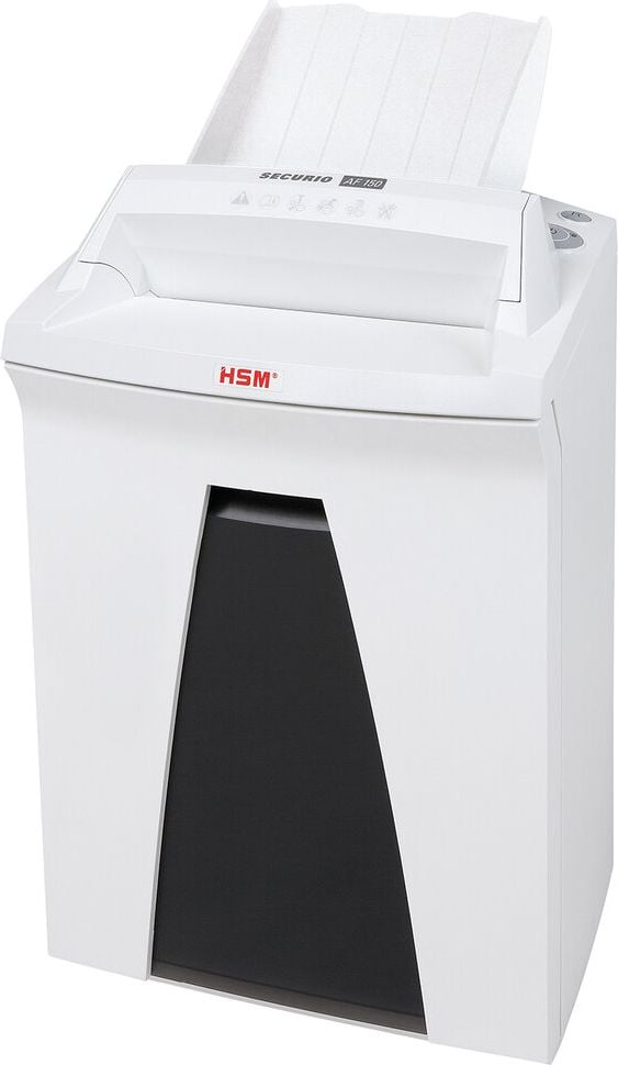 Aktenvernichter HSM SECURIO Autofeed AF150 2083111, 4,5x30mm Partikelschnitt, ca. 150 Blatt, 35 Liter Behälter