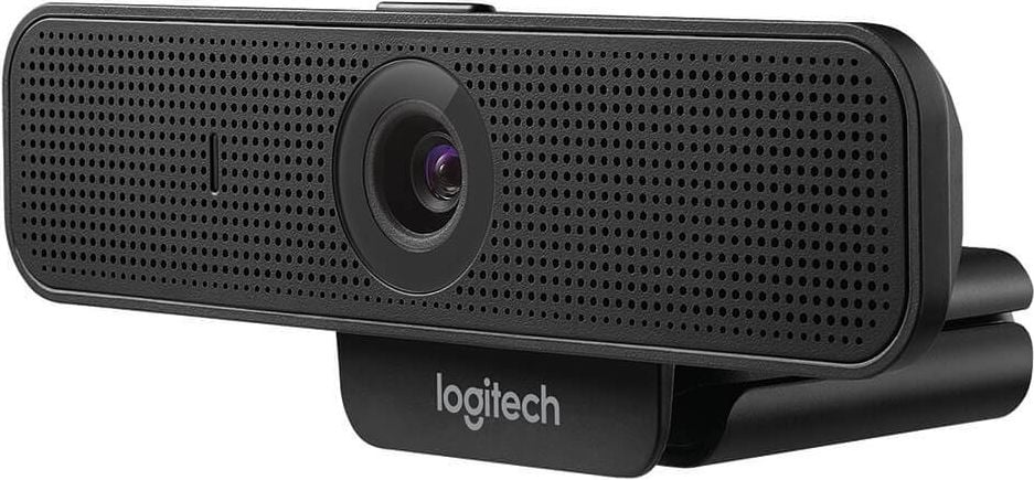 Webcam Logitech C925e 960-001076, für Desktop-Videokonferenzen, Full HD 1080p-Auflösung, 78 Grad Sichtfeld, integrierte Abdeckblende, schwarz