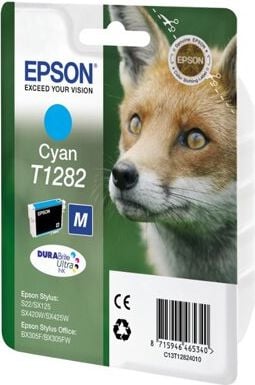 Epson Tintenpatrone T1282, cyan, 3,5ml