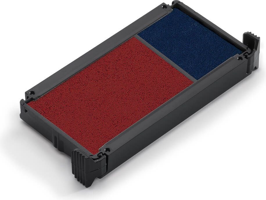 Ersatzstempelkissen Trodat 6/4912/2, blau/rot, Pack 2 Stück