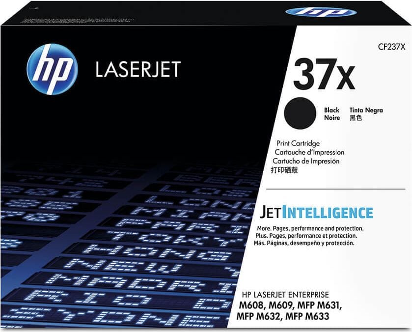 HP Lasertoner CF237X Nr. 37X, schwarz, 25.000 Seiten