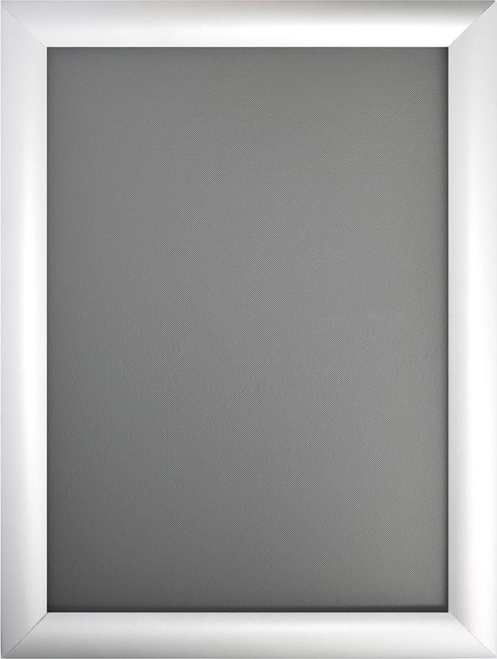 Plakatrahmen a-series Wechselrahmen AS1645, A2, 25mm Aluminium-Rahmen silber