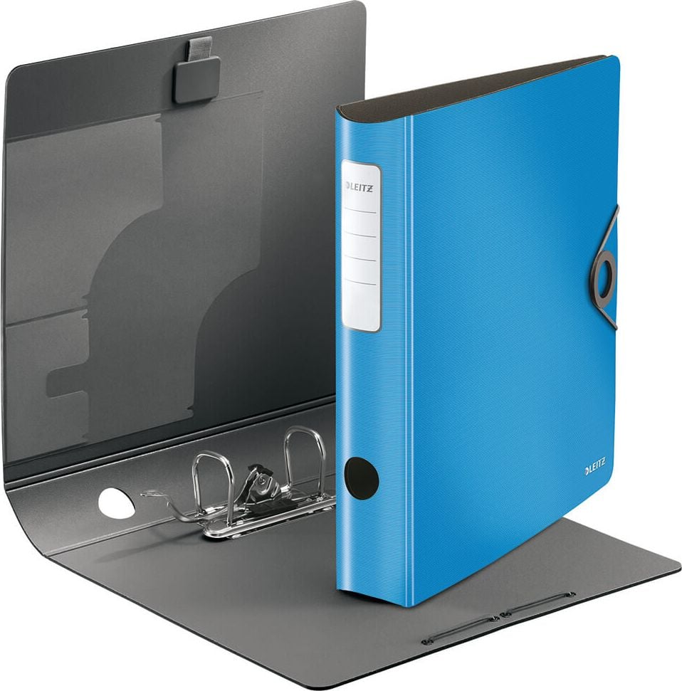 Ordner A4 Leitz Active Solid 1048, 65mm, Polyfoam, A4, 6,5cm Rücken, 180 Grad, Kunststoff, schwarz