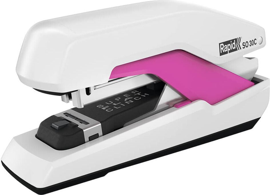 Flachheftgerät Rapid Supreme Omnipress SO30c, bis 30 Blatt, Einlegetiefe: 40mm, für
Omnipress 30 Klammern, rot