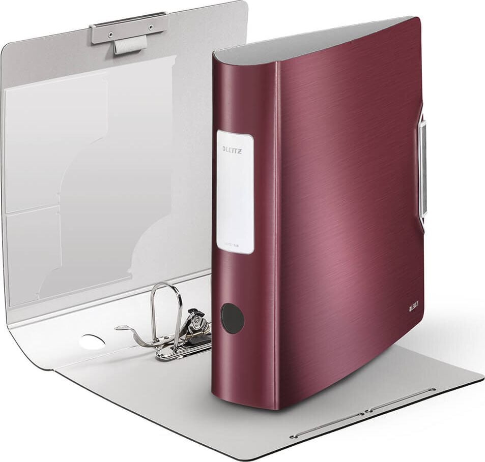 Ordner A4 Leitz Active Style 1108, 82mm, Polyfoam, A4, 8,2cm Rücken, 180 Grad, Kunststoff, grün