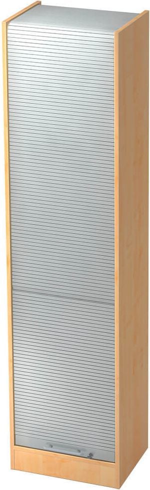 Aktenschrank Hammerbacher Solid SET50, 50x200,4x40cm (BxHxT), 1
Rollladen, Relinggriff, ahorn