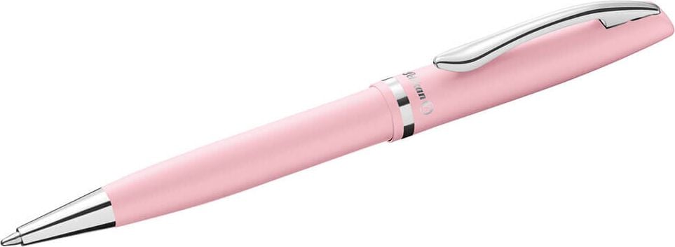 Kugelschreiber Pelikan Jazz Pastell K36 8126, M, Mehrweg, Drehmechanik, für Großraummine
337, Schreibfarbe: blau, Clip, rosa