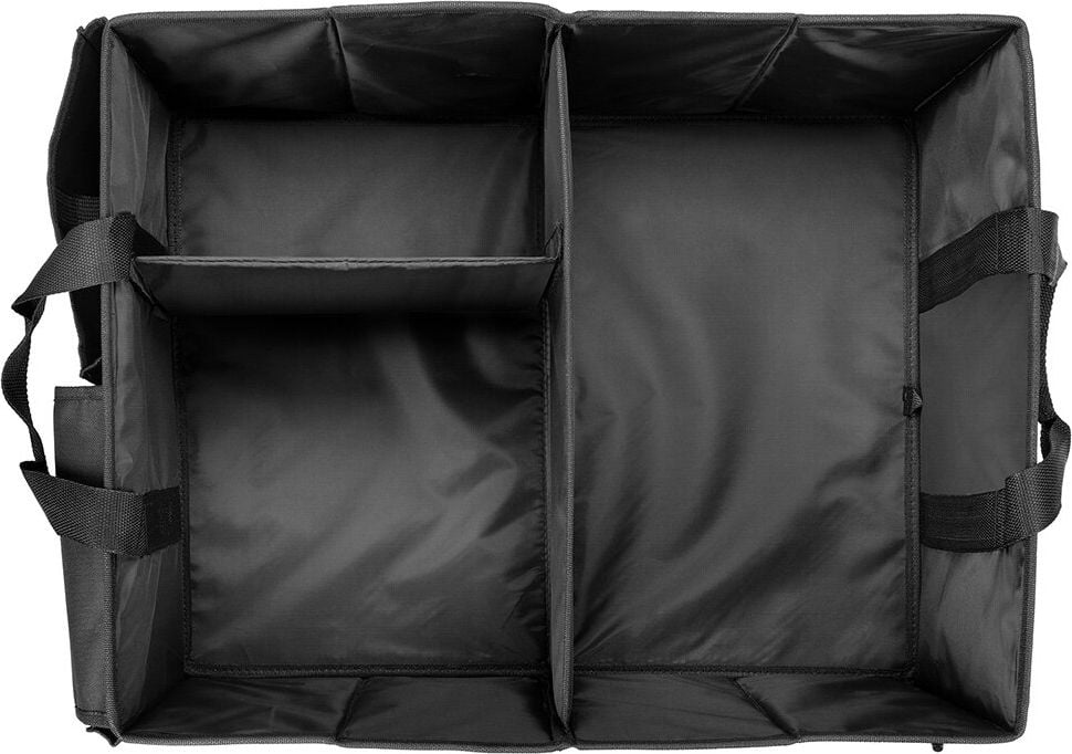 Kofferraum-Organizer Helit the car organizer H6140095, 43x57x26,5cm, 2 Tragegriffe, bis 30kg, 2 Vorder- und 8 Netz-Seitentaschen, schwarz