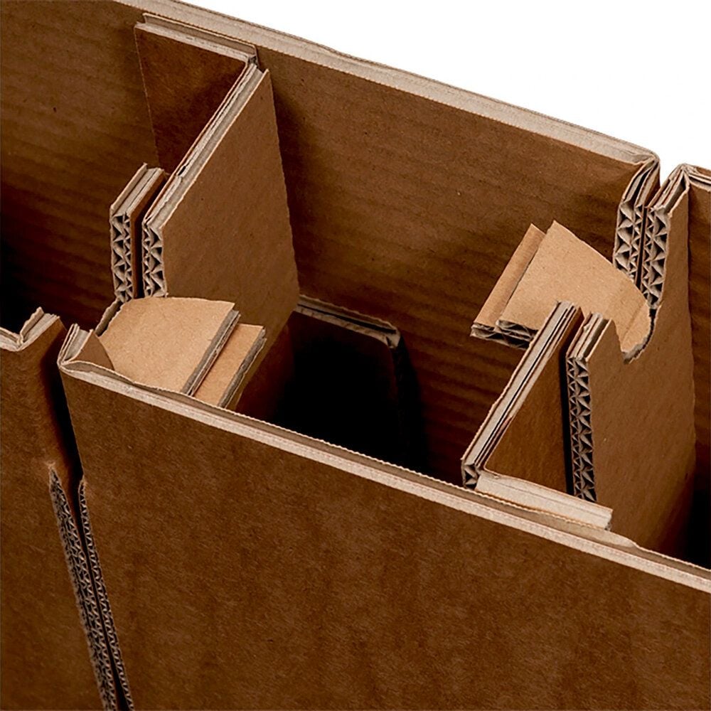 Flaschenverpackung-Inlay Smartbox Pro 942210010, Einlage für Flaschenverpackung 2, 4 oder 6er, Pack 10 Stück