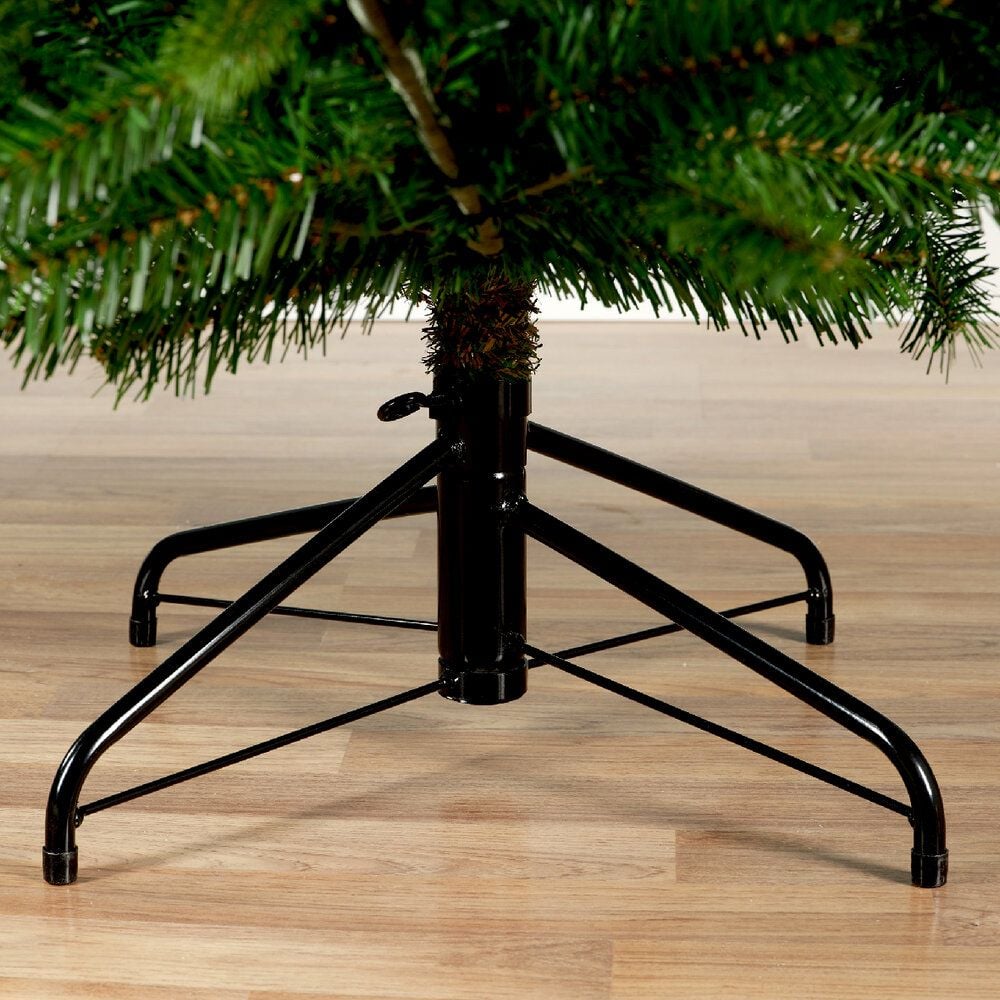 Weihnachtsbaum EVERLANDS Tanne Nordmann, 130x180cm (DxH), Polyethylen/PVC, mit
Standfuß