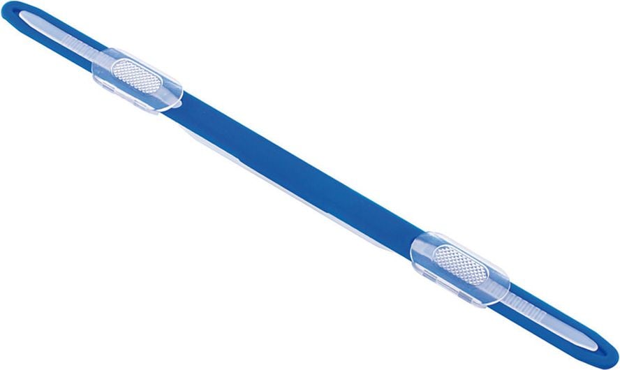 Fastener Moog + Langenscheidt 235K, Heftverschluss+Schieberdeckleiste, blau, Pack
100 Stück