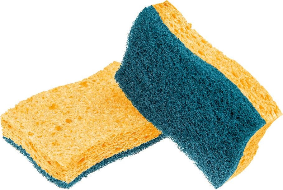 Reinigungsschwamm Scotch-Brite Delicate, nicht kratzend, Naturfaser, entfernt mühelos
Fett und eingebrannte Lebensmittel, Pack 2
Stück