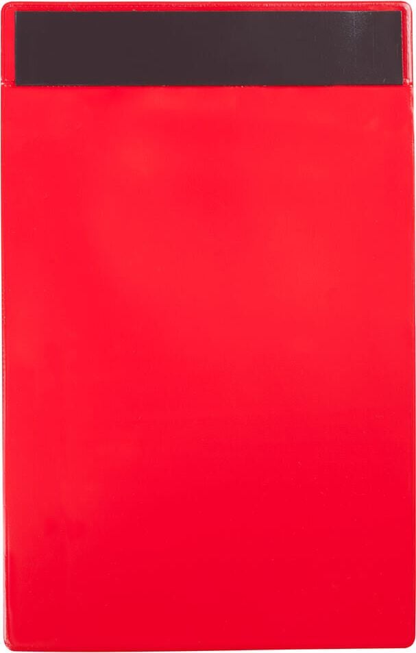 Gitterboxtaschen tarifold Kennzeichnungshülle 16200, A4 hoch, magnetisch, ohne Lasche, PVC,
Pack 10 Stück, blau