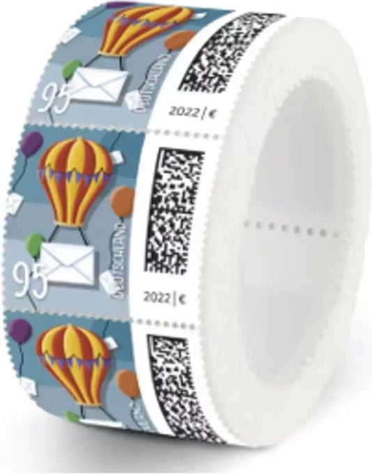 Briefmarken Deutsche Post Markenrolle, Standardbrief, Portowert 0,95 Cent, bis 20g,
Pack 200 Stück, nassklebend, Motivauswahl
nicht möglich