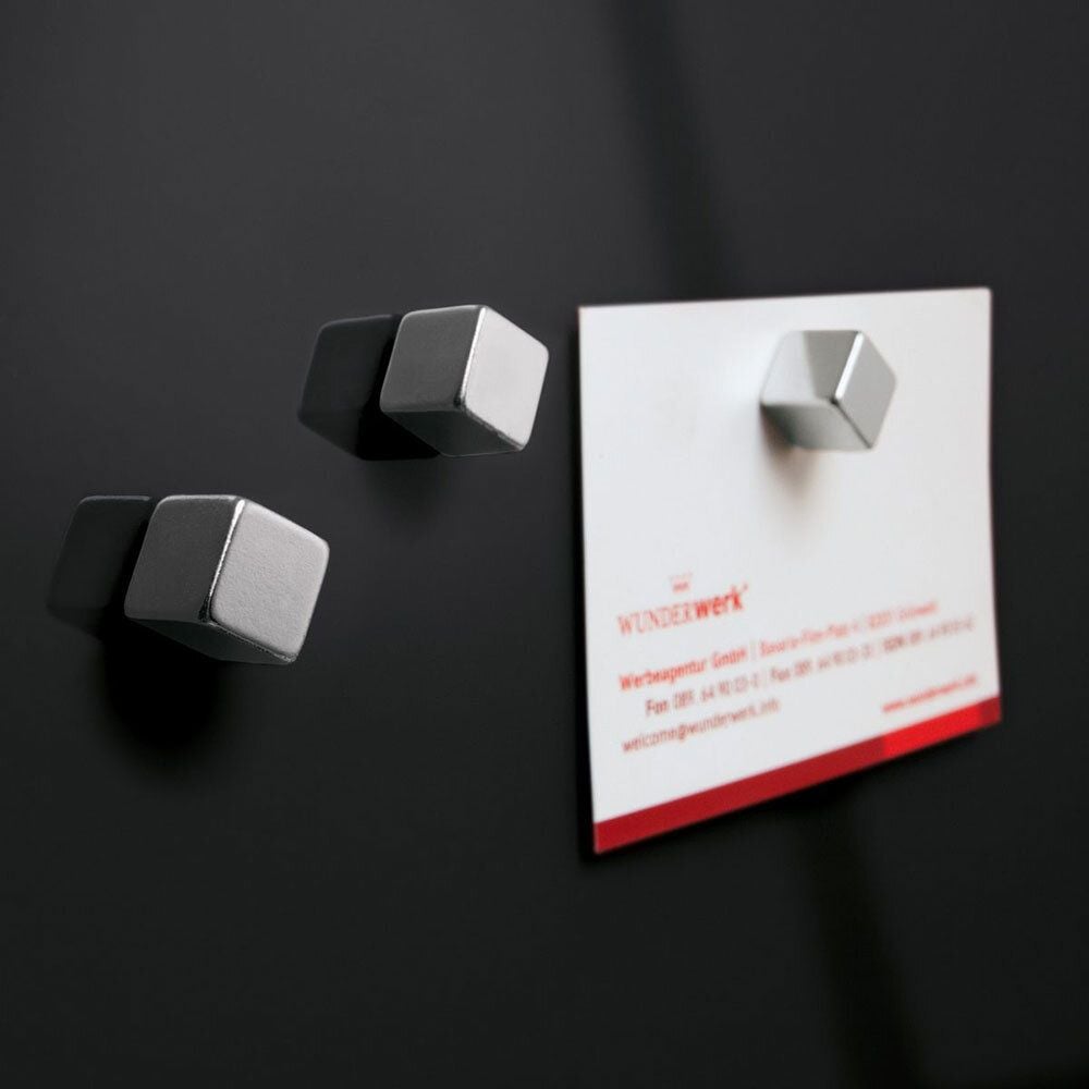 Glasboard Sigel artverum GL100/GL101/GL104, 12x78cm, magnetisch, Wandaufhängung im Hoch-
oder Querformat, inkl. 1 Magnetwürfel, weiß