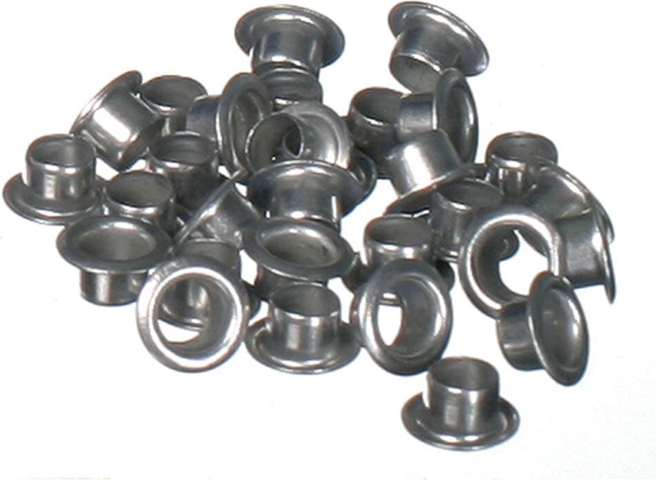 Ösen Skrebba Nr. 535, Aluminium, 6mm, Pack 100 Stück