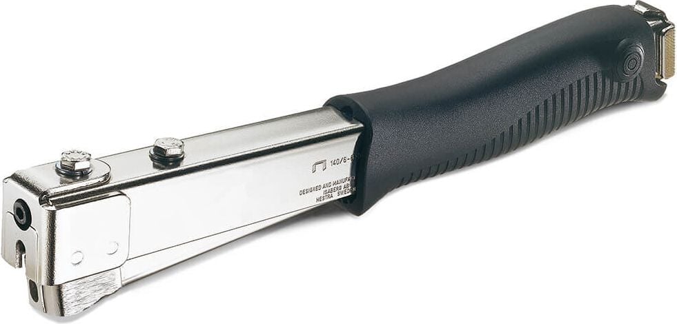 Heftgerät Rapid PRO R11E 20725901, Hammertacker, für Nr. 140 6-10mm
Flachdrahtklammern, schwarz/silber