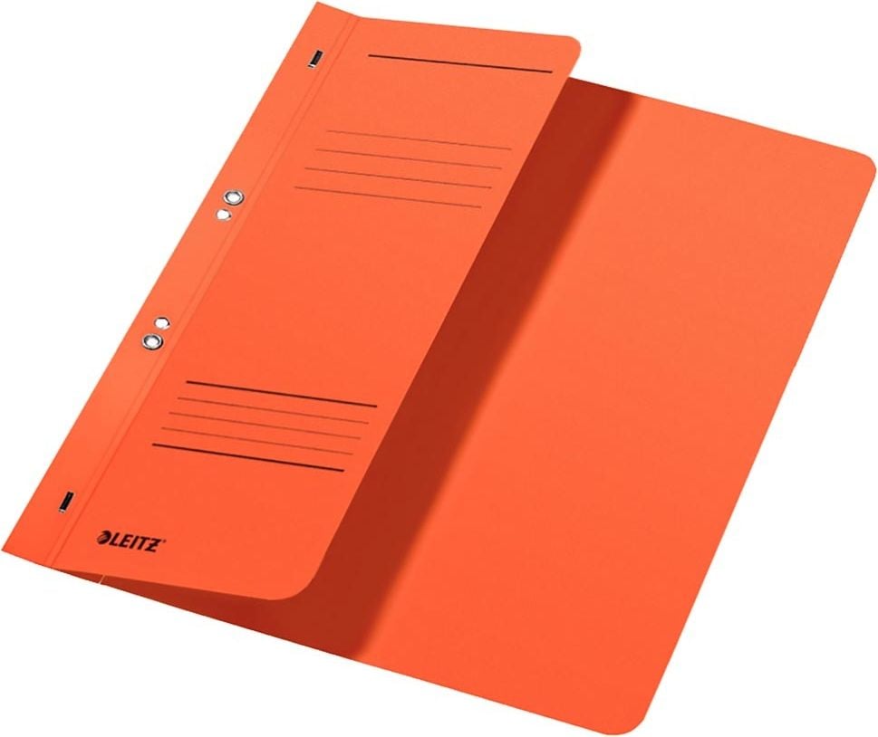 Ösenhefter Leitz 3740, A4, 1/2 Deckel, kaufm. Heftung, Manilakarton
250 g/m², orange