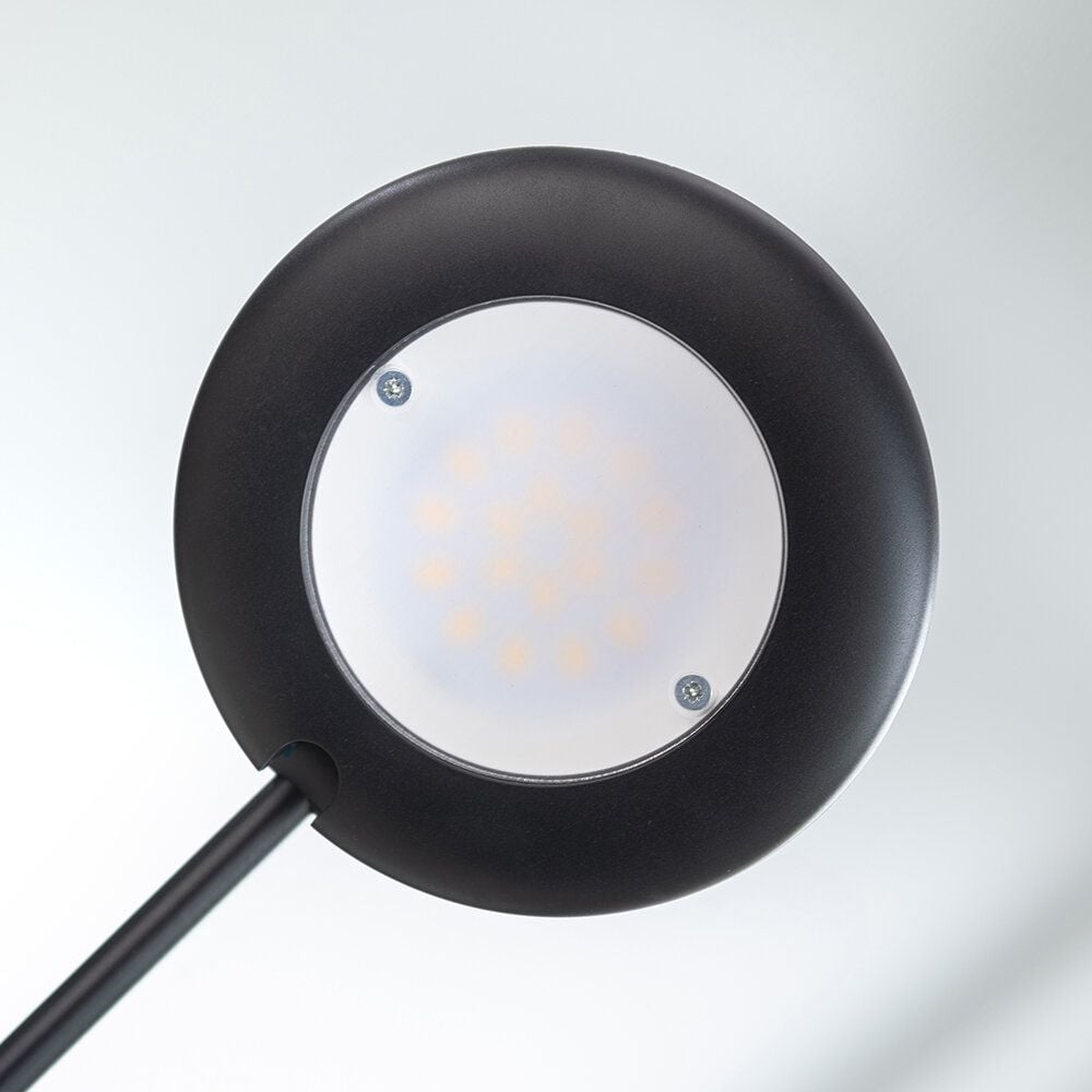 LED-Schreibtischleuchte Unilux JOKER 2.0 400179659, 6 W, LED (warmweiß), 478 Lumen, 2-stufig dimmbar, dunkelblau
