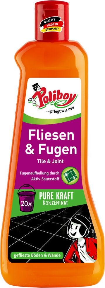 Fliesen- und Fugenreiniger Poliboy 67 500 01, Flasche, 500ml, Konzentrat