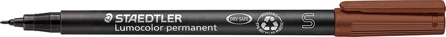 Folienschreiber Staedtler Lumocolor permanent pen 313S, ca. 0,4mm, wasserfest, braun
