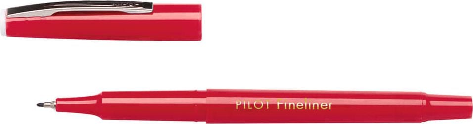 Fineliner Pilot SW-PPF 4103, ca. 0,4mm, metallgefasste Spitze, rot