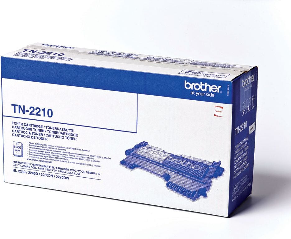 Brother Lasertoner TN-2210, schwarz, 1.200 Seiten