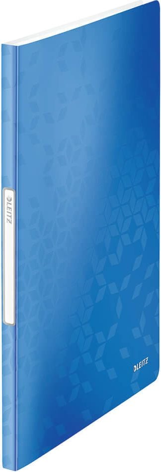 Sichtbuch Leitz WOW 4631, A4, mit 20 Hüllen, WOW-Farben, Pack 10 Stück, blau