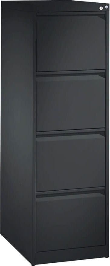 Hängeregistraturschrank CP C 2000 Acurado 12434-311, 43,3x135,7x59cm (BxHxT), 4 Schübe, 1-bahnig,
Griffleiste, weiß